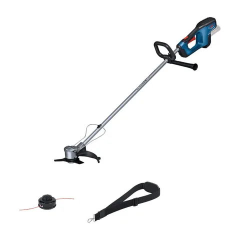 Bosch – Akumulatorski trimer za travu GFR 18V-33 Solo Professional; struna + trokrako sečivo – 06008D1000