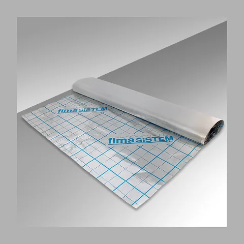 Armirana aluminijumska troslojna folija za podno grejanje