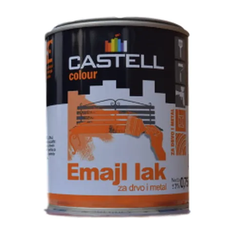 Emajl Castell Emajl Lak Za Drvo I Metal, 0,2 l