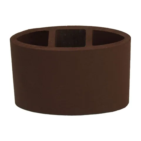 Ventilisani fasadni sistem – keramička rešetka LAMA OVALADA (Favemanc, Boja: Braon)