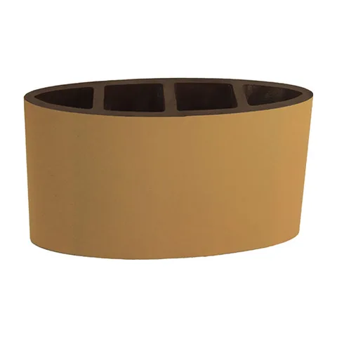 Ventilisani fasadni sistem – keramička rešetka LAMA OVALADA (Favemanc, Boja: Braon)