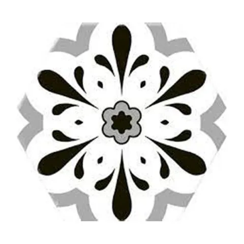 Zidne pločice VERSALLES black deco 20×24 (ZP)