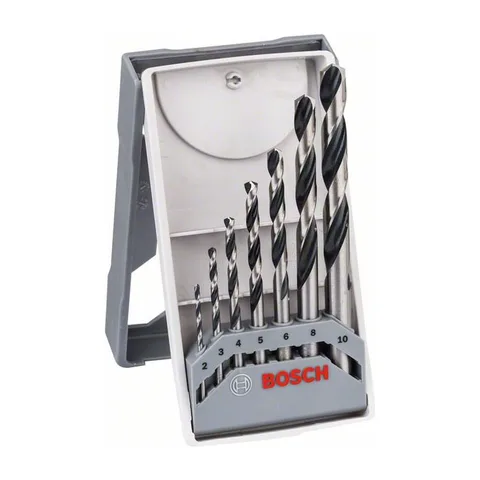 Bosch set spiralnih burgija 7kom HSS PointTeQ Mini X-Line set 2608577347