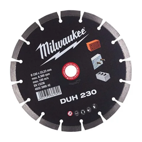Milwaukee – Dijamantska ploča za sečenje DUH 230 x 22.23 mm – 4932399542