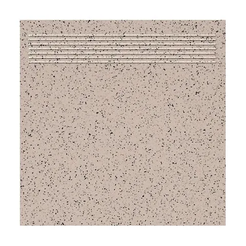 Step Mont Blanc Beige Black Mat 30X30