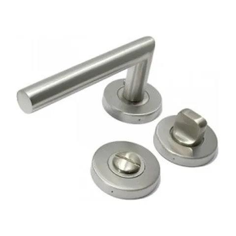 Kvaka za sobna vrata KI 004 brušeni inox WC
