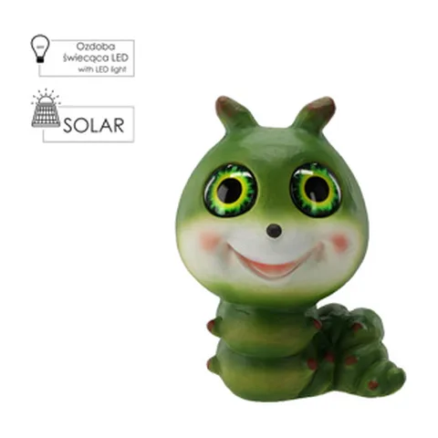 Baštenska figurica gusenica LED 20,5 x 17 x 27 cm (TOG0272)