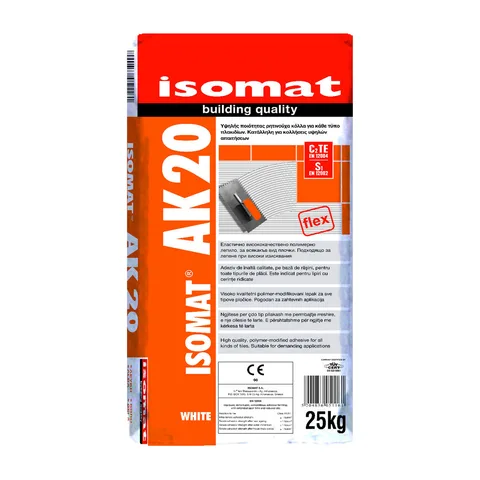 Lepak za pločice Isomat AK 20, 25 kg