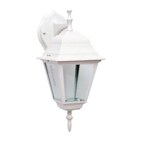 BAŠTENSKA LAMPA M2001-D BELI 1x60W E27