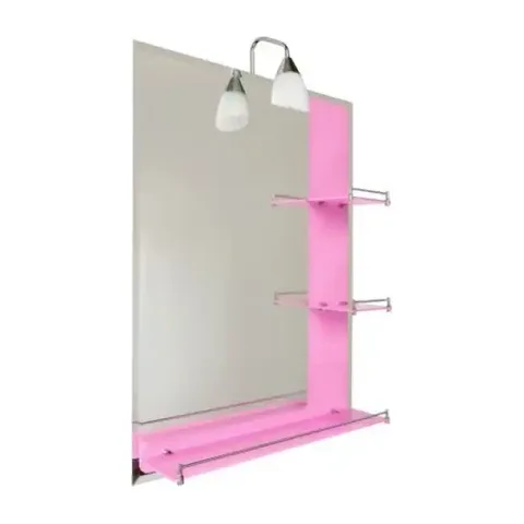 AQUASAN-OGLEDALO 80X60 SA ETAZEROM I LAMPOM 401045