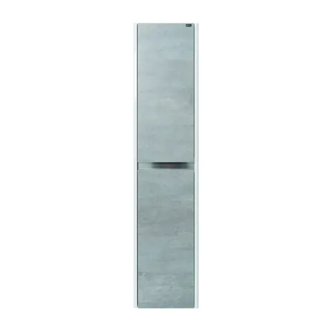 Pino Art Sharp ormarić za kupatilo vertikala 35 cm zidni – siva beton (P0809)