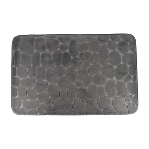 Tendance tepih za kupatilo 50×80 memorijska pena, tamno siva pebble