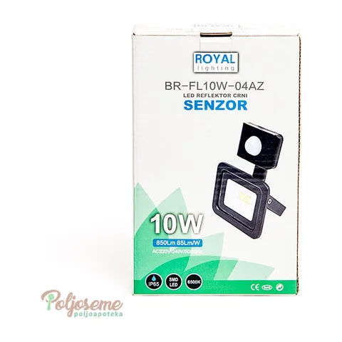 LED REFLEKTOR 10W SENZOR