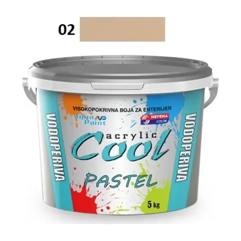 Akrilna boja za enterijer Nevena Cool-Pastel, 1 l