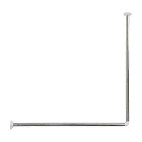 sipka za zavesu TENDANCE 80*80 inox hrom 210299