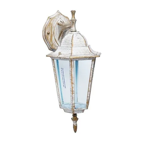 BAŠTENSKA LAMPA M2002-D BELI 1x60W E27