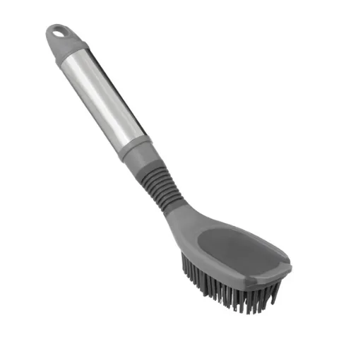 Četka za posuđe pp/inox siva (186201)