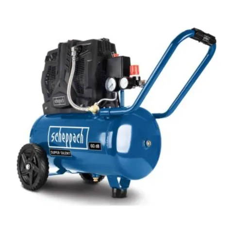 Scheppach – Kompresor HC25Si, tihi i bezuljni, 24L – 39864