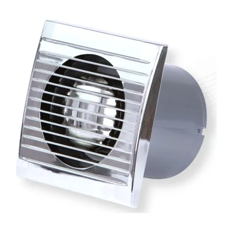 VENTILATOR SA KLAPNOM F120 – CHROM – CAPO CASA