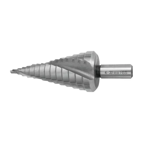 Makita – Stepenaste burgije HSS-G sa spiralnim žljebom Ø 4-12 mm – P-69892