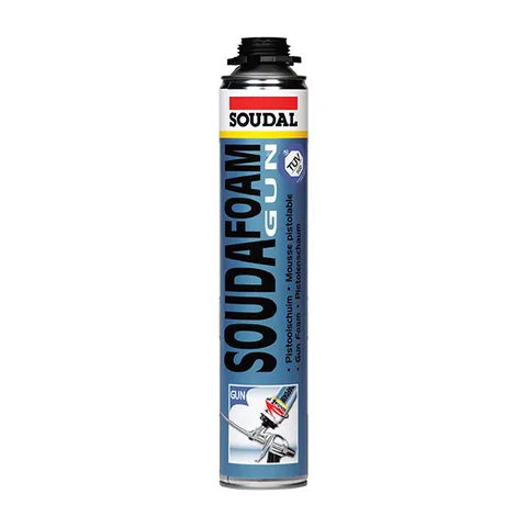 Pištoljska pur pena Soudal, 750 ml