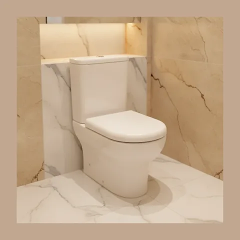 VITRA Zentrum monoblok WC šolja sa soft-close daskom (ZV011)