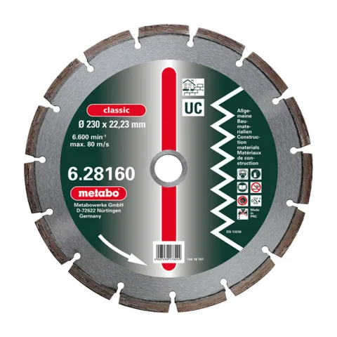 Metabo – Dijamantski disk 125mm CLASSIC UNIVERSAL – 628157000