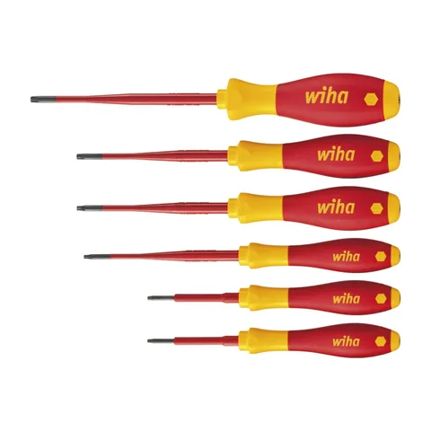 Wiha – Set odvijača SoftFinish® električarski slimFix Torx® 6 delova – W 36558
