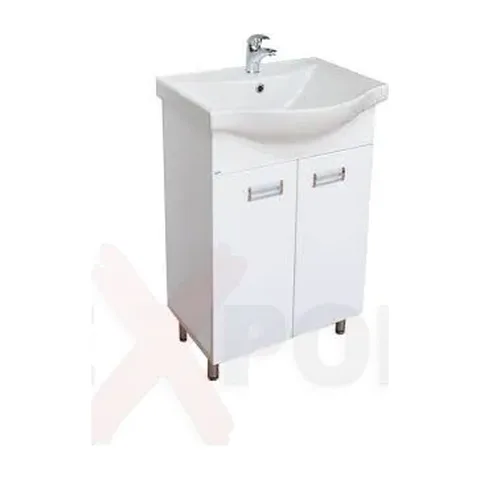 Ormar za kupatilo LUX 55cm i lavabo TULIP 35-151