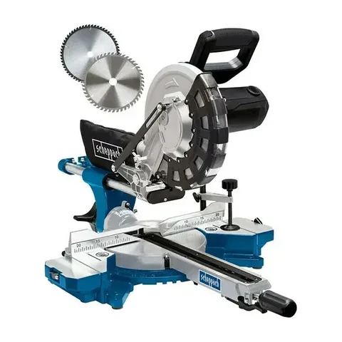 Scheppach Potezno preklopna testera 254mm sa 2 lista HM254 (5901216901)