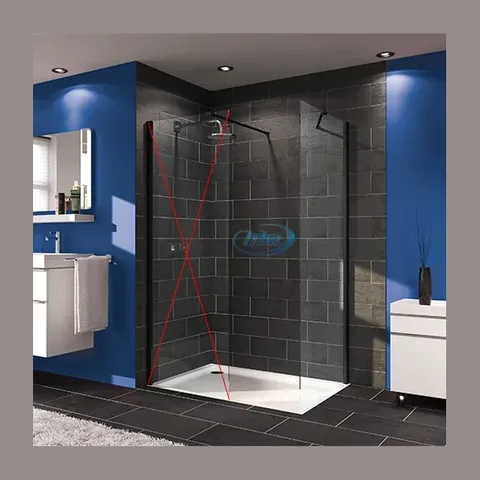 Tuš kabina Huppe X1 Black