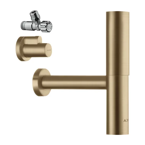 Hansgrohe Axor brushed bronze set sifon za umivaonik 51304140