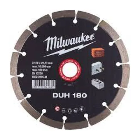 Milwaukee – Dijamantska ploča za sečenje DUH 180 x 22.23 mm – 4932399541