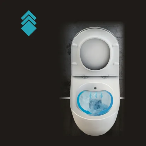 City (rimless) – konzolna wc šolja bez wc daske