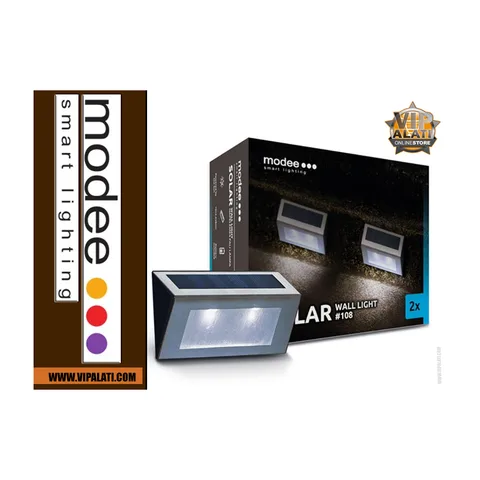 LED SOLARNA ZIDNA LAMPA 108 2 KOM – MODEE
