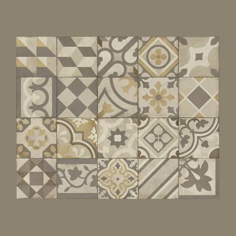 PLOČICE OTTOCENTO DECORO MIX AMBRA 200x200