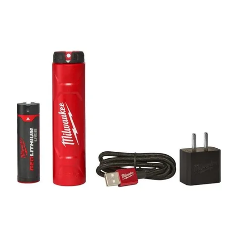 Milwaukee – Baterija i punjač, REDLITHIUM™ USB, Li-ion 4 V, 2,5 Ah, L4 NRG-201 – 4932459448