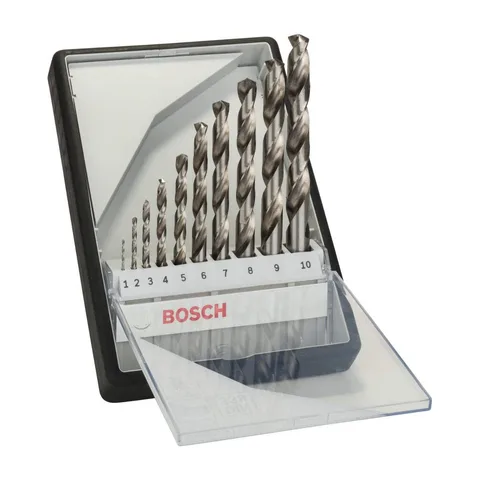 Set burgija za metal Bosch Robust Line, 10 kom