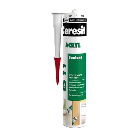 SILIKON AKRILNI CS11 BELI – 280ML – CERESIT