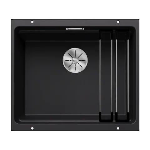 Blanco Etagon 500-U podgradna sudopera 53×46 cm crna (525887)