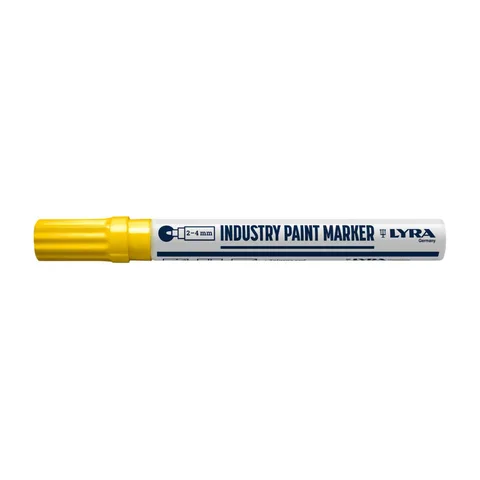 LYRA – Industrijski marker, žuti, 1 komad – L4040007-1