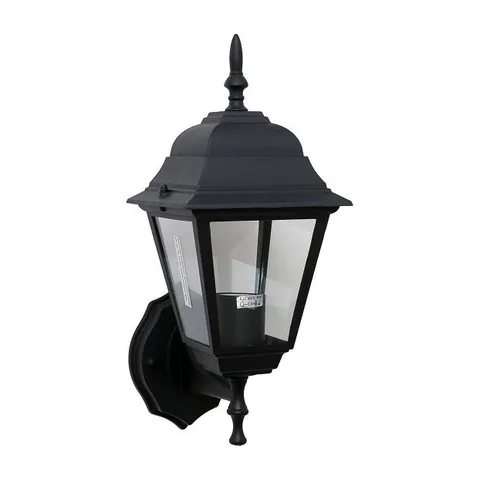 BAŠTENSKA LAMPA M2001-G CRNI 1x60W E27