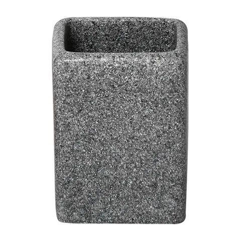 Tendance Čaša square poliresin siva (6194180)