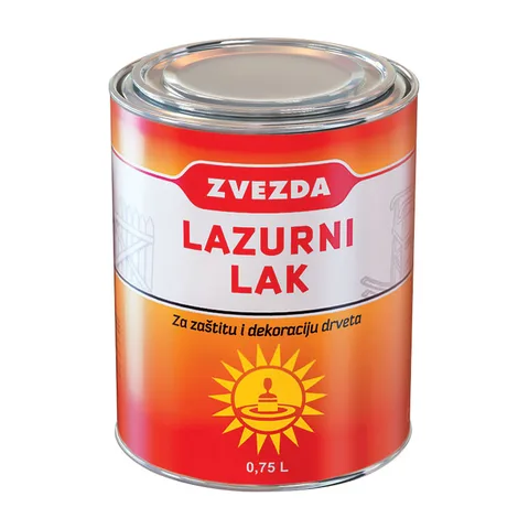 ZVEZDA LAZURNI LAK 0,75 lit