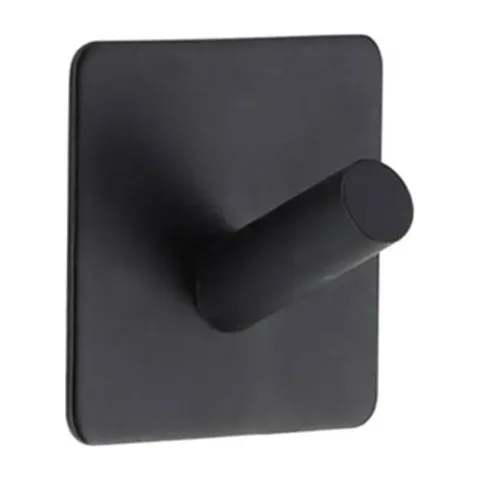 kukica TENDANCE 3M 4.5*3*4.5cm zidna metal crna 9055103