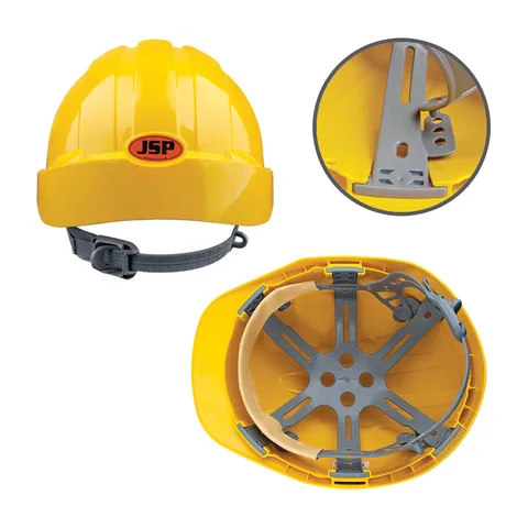 Zaštitni šlem sa ventilacijom žuti ZGEVO24