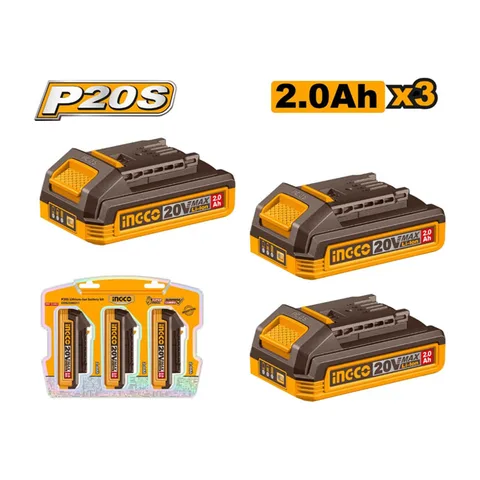 Aku baterija Ingco P20S, 3 kom