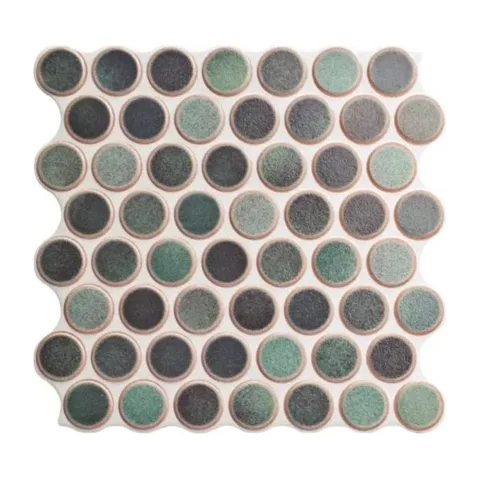 Dekorne granitne pločice Dakhla Aqua Circle – 30,9×30,9