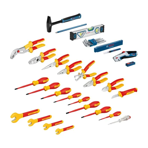 Bosch – 37-delni set Vde električarskih alata u L-Boxx koferu – 1600A02NG4