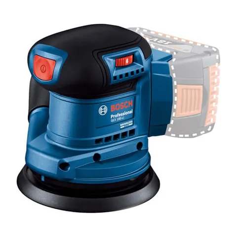 Bosch aku ekscentar brusilica GEX 185-Li Solo (06013A5020)